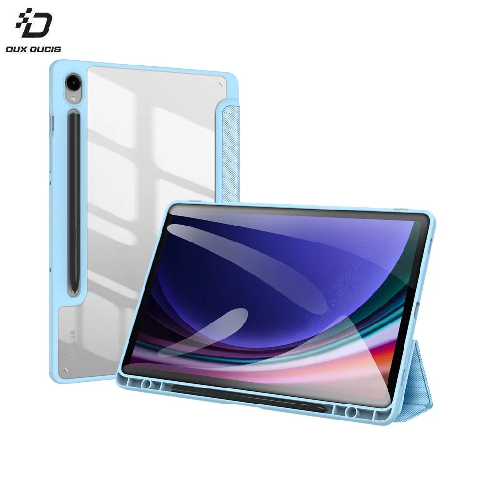 Housse de Protection Toby Dux Ducis pour Samsung Galaxy Tab S9 Wi-Fi X710 & S9 5G X716 Bleu