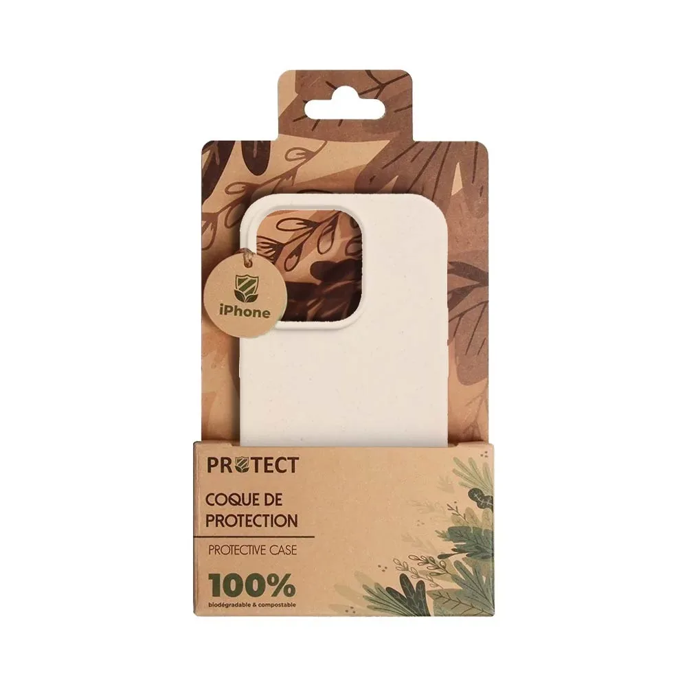 Coque Bambou Biodégradable PROTECT pour Apple iPhone 14 Pro Max Rose — vue 2