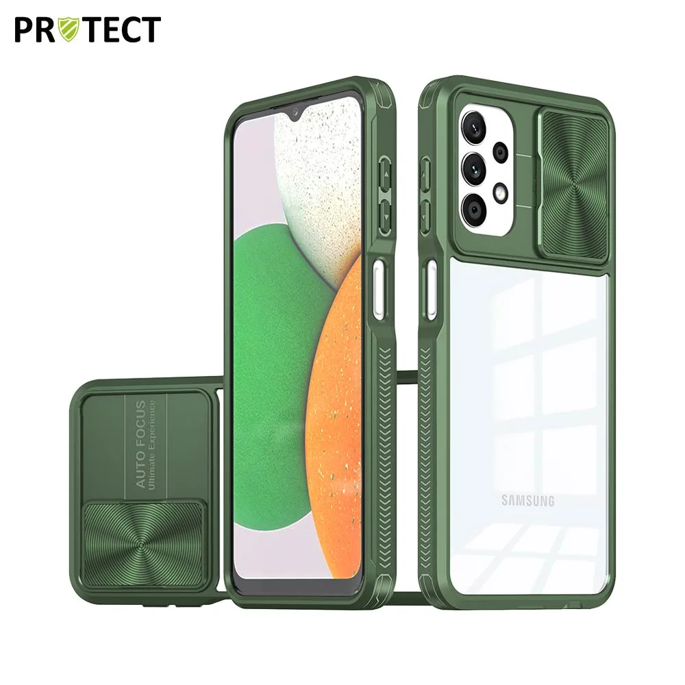Coque IE027 PROTECT Samsung Galaxy A13 5G, A13 4G, M13 & A04s Vert Foncé