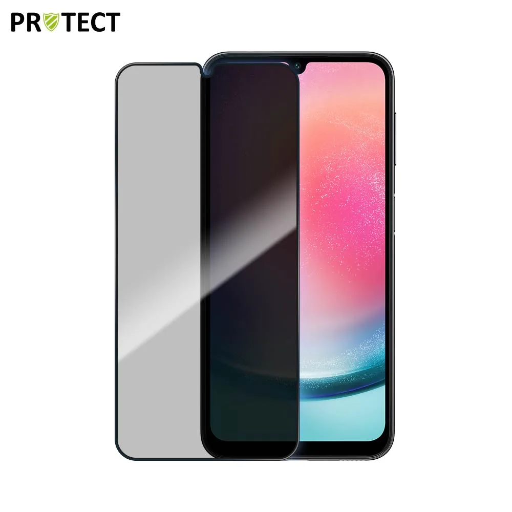 Verre Trempé PRIVACY PROTECT Samsung Galaxy A24 4G, A25 5G, A15 5G & A15 4G Transparent