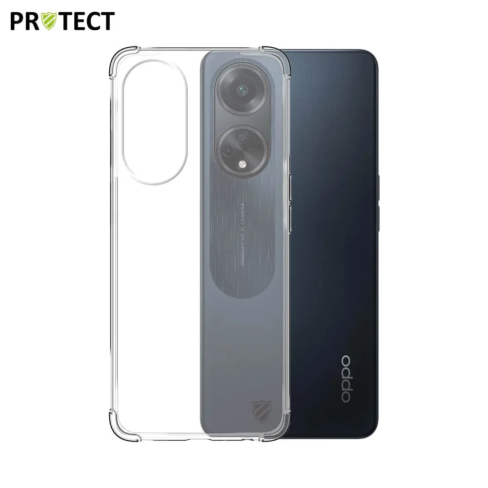 Coque Silicone Renforcée PROTECT pour OPPO A98 5G (CPH2529) Transparent