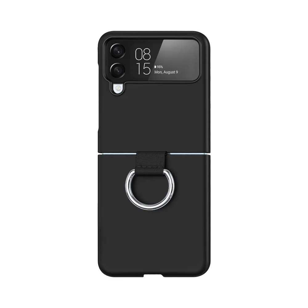 Coque de Protection avec Anneau Z-FL2 Samsung Galaxy Z Flip 4 5G F721 Noir