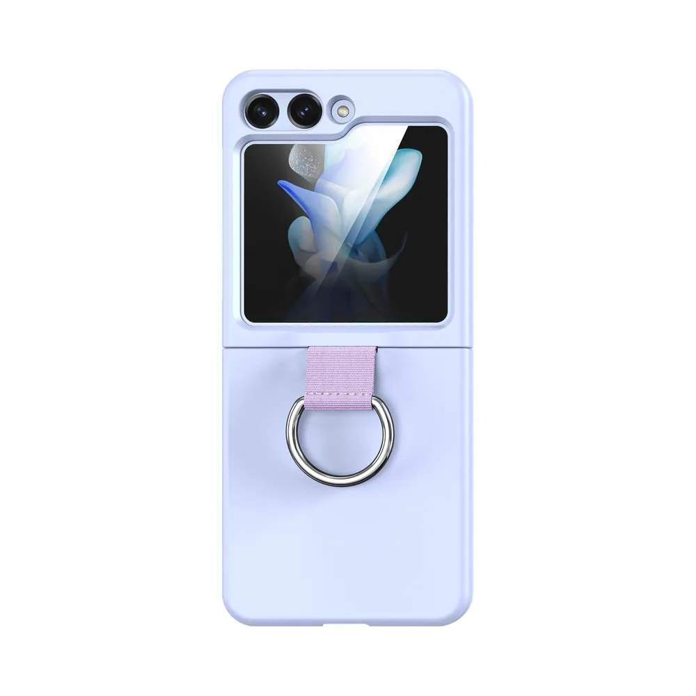 Coque de Protection avec Anneau Z-FL2 Samsung Galaxy Z Flip 5 5G F731 Violet