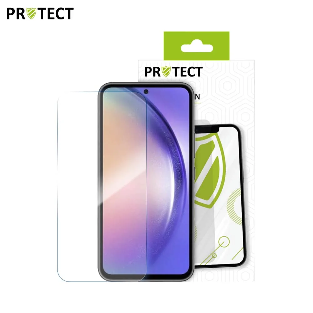 Verre Trempé Classique PROTECT pour Samsung Galaxy A54 5G A546 Transparent — vue 2