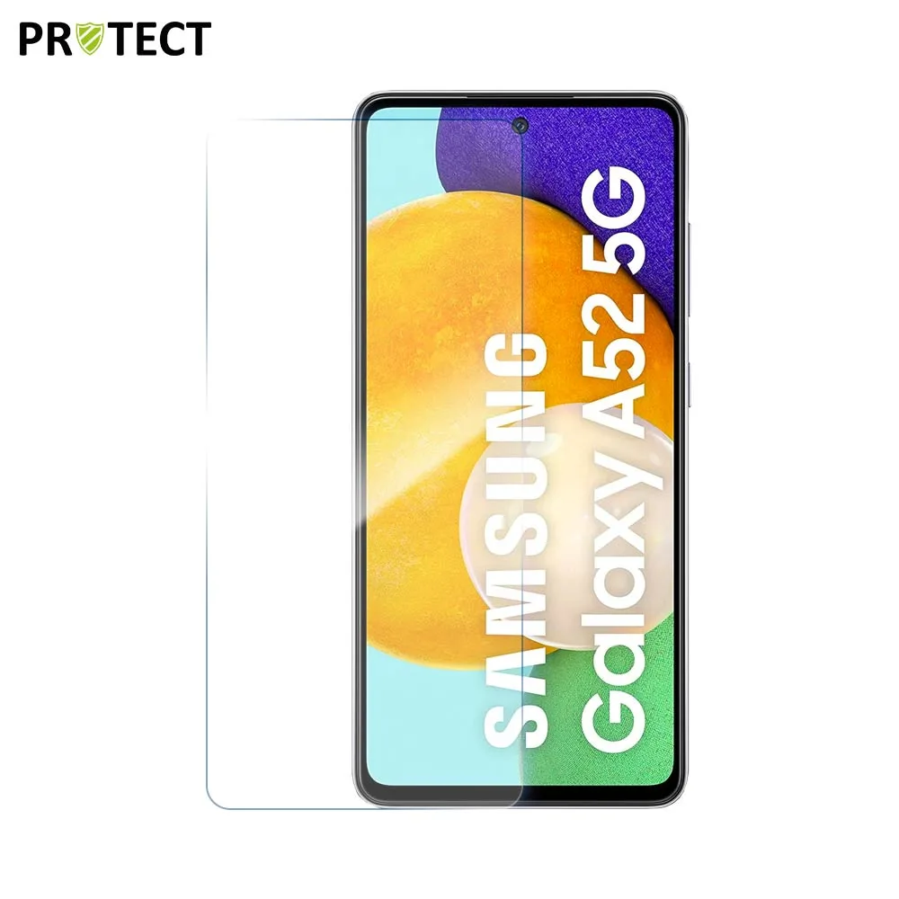 Pack Verre Trempé Classique PROTECT pour Samsung Galaxy A52 5G A526, A52 4G A525 & A52s 5G A528 x10 Transparent