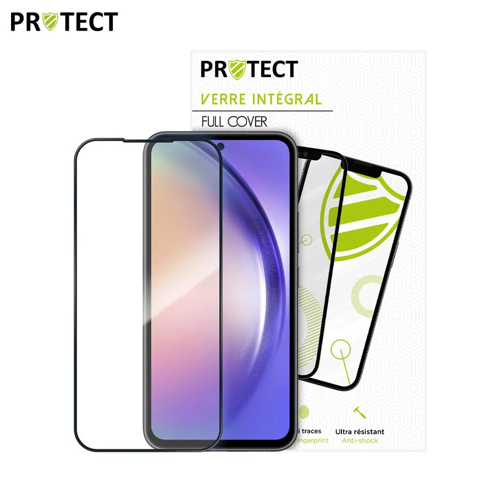 Verre Trempé Intégral PROTECT pour Samsung Galaxy A54 5G A546 Noir