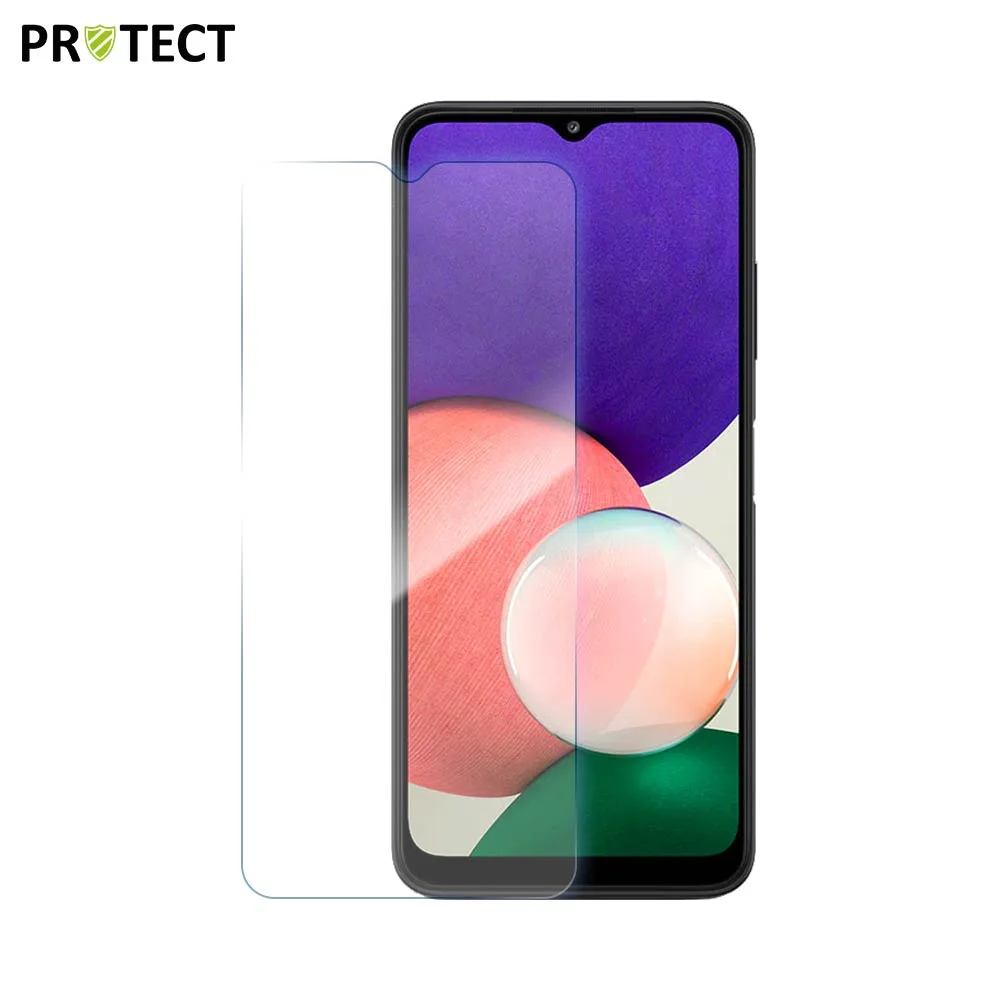 Pack Verre Trempé Classique PROTECT pour Samsung Galaxy A22 5G A226B x10 Transparent