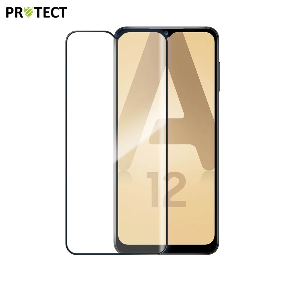 Pack Verre Trempé Intégral PROTECT Samsung Galaxy A12 x10 Noir