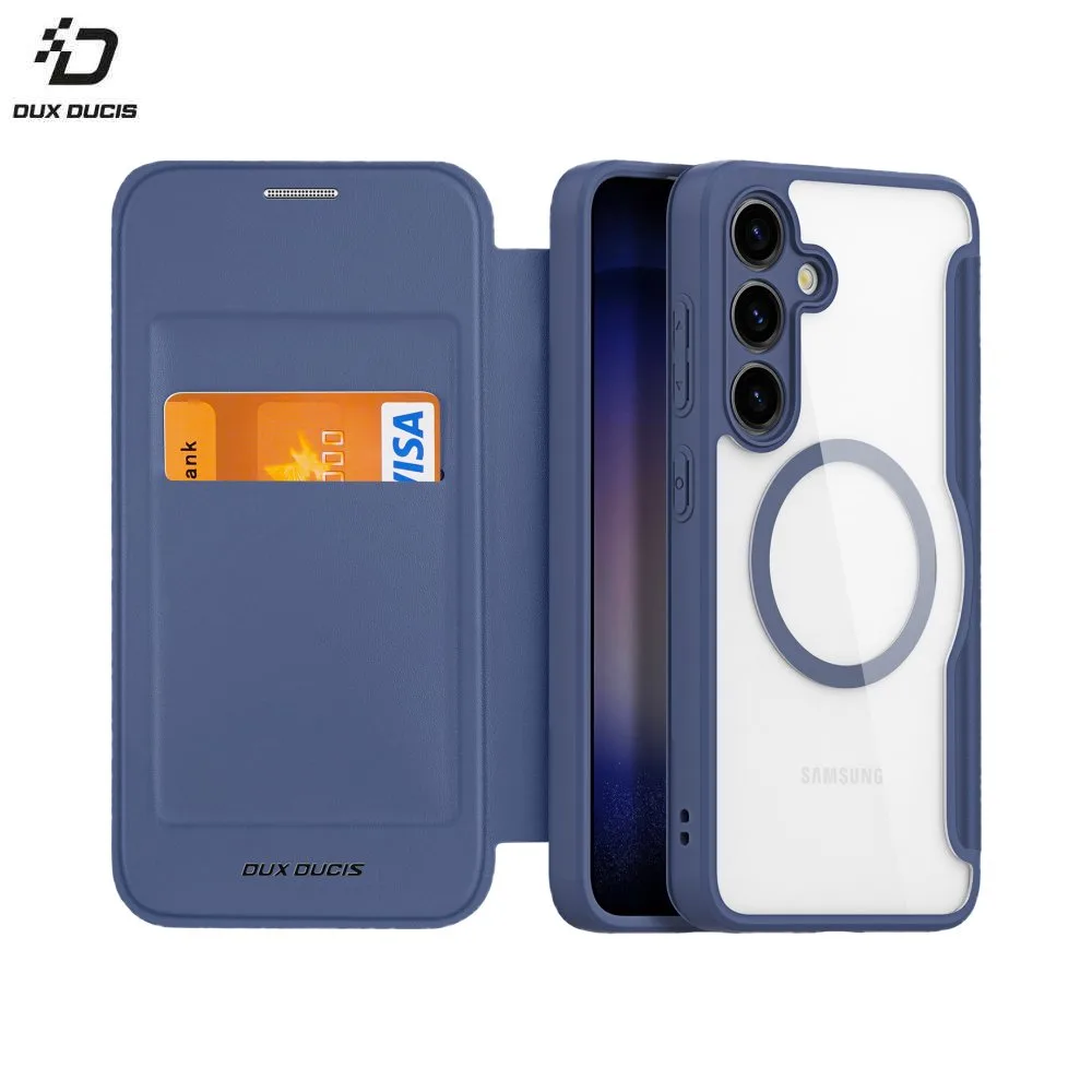 Housse de Protection Skin X Pro Dux Ducis pour Samsung Galaxy S24 Plus 5G S926 MagSafe Bleu