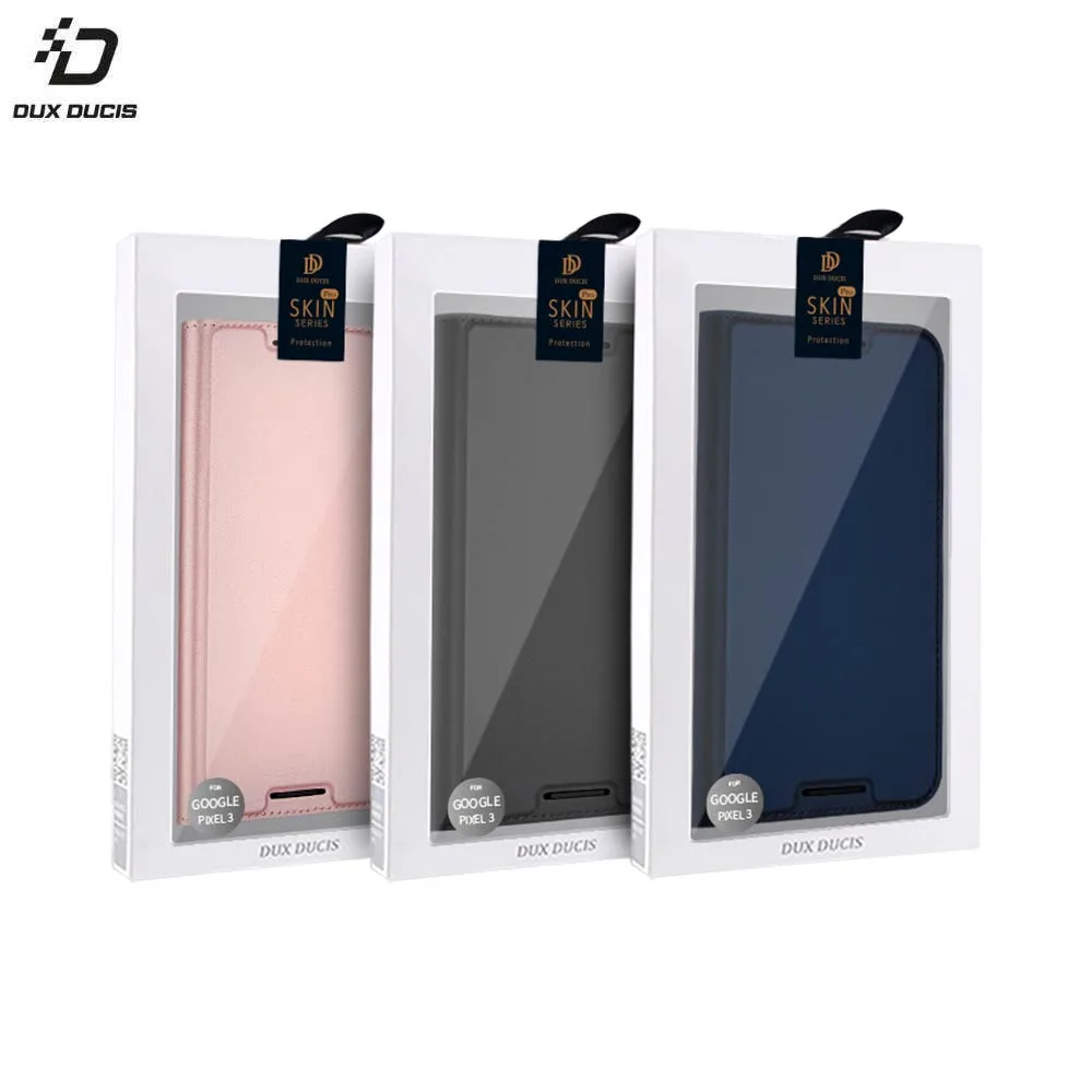 Housse de Protection Skin Pro Dux Ducis pour Google Pixel 3 Noir