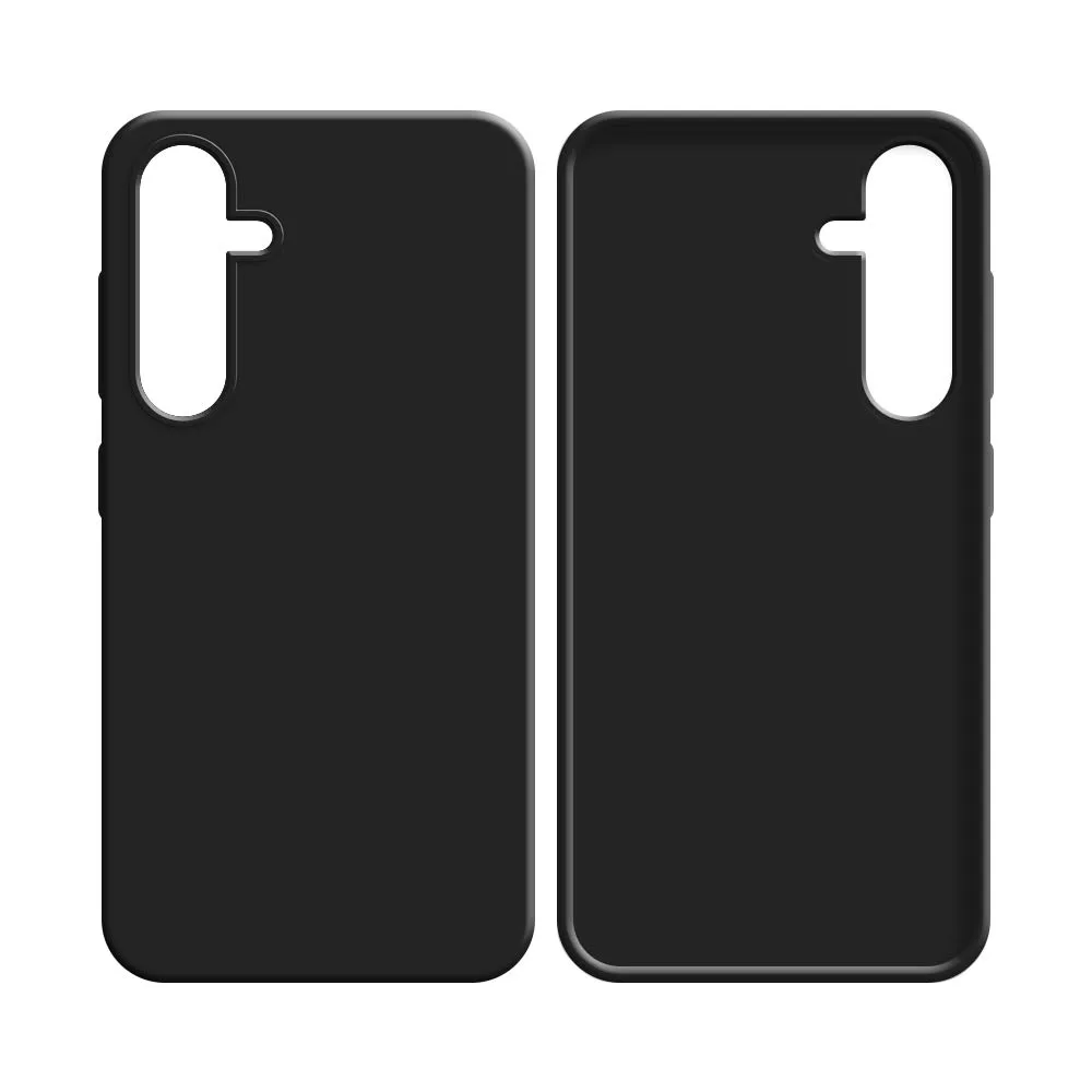 Coque Silicone Compatible pour Samsung Galaxy S24 5G S921 Noir — vue 2