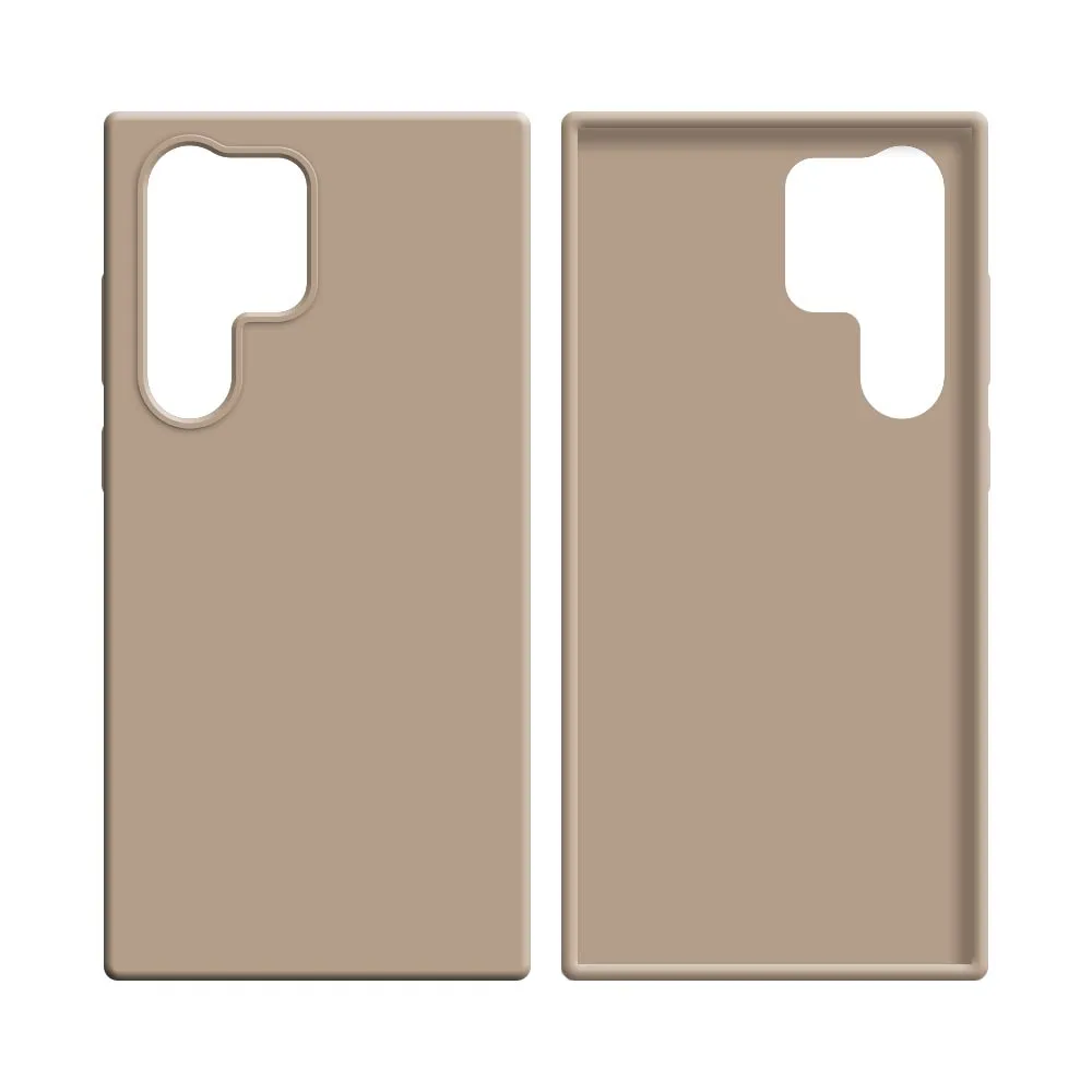 Coque Silicone Compatible pour Samsung Galaxy S24 Ultra 5G S928 Rose Gold — vue 2
