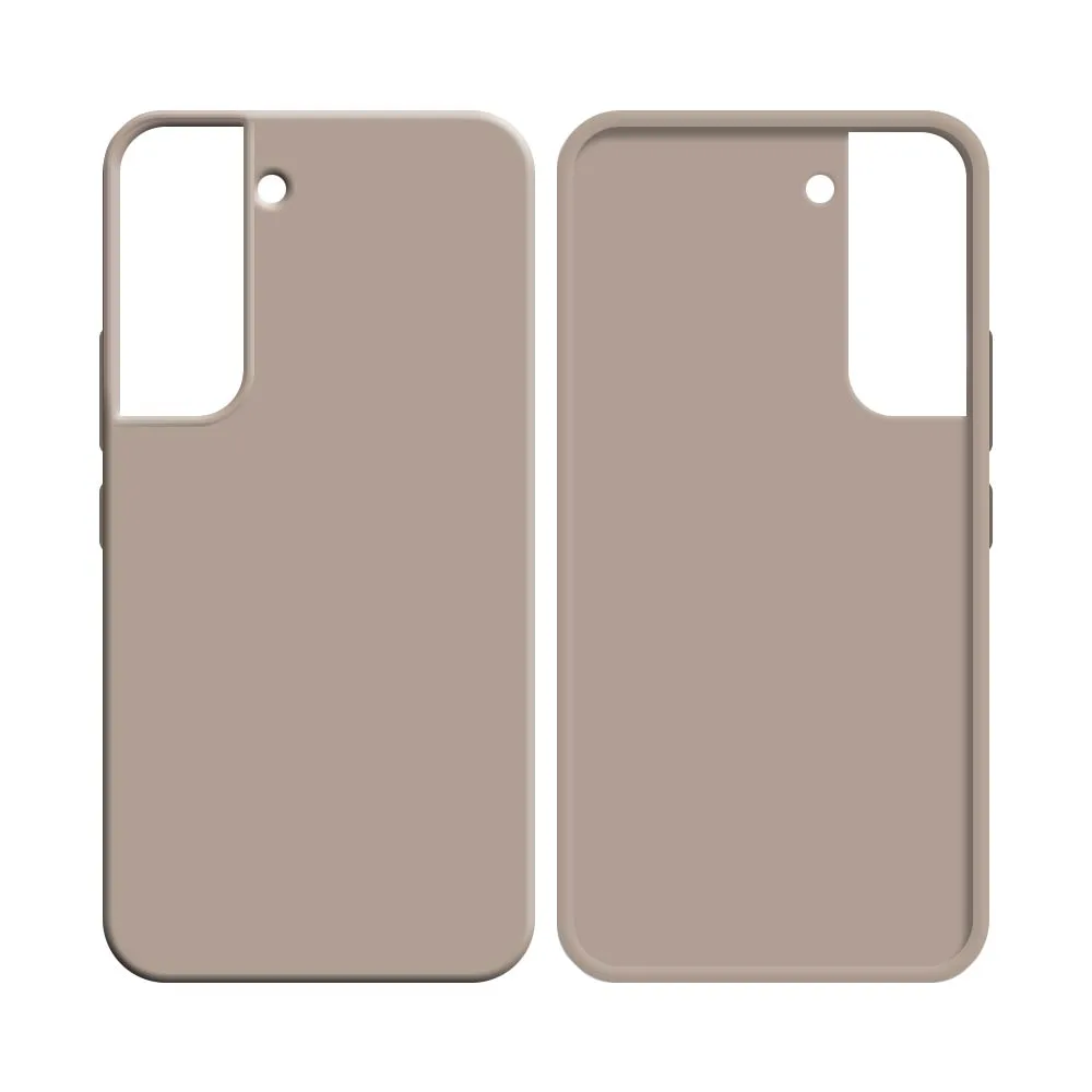 Coque Silicone Compatible pour Samsung Galaxy S21 5G G991 Rose Gold