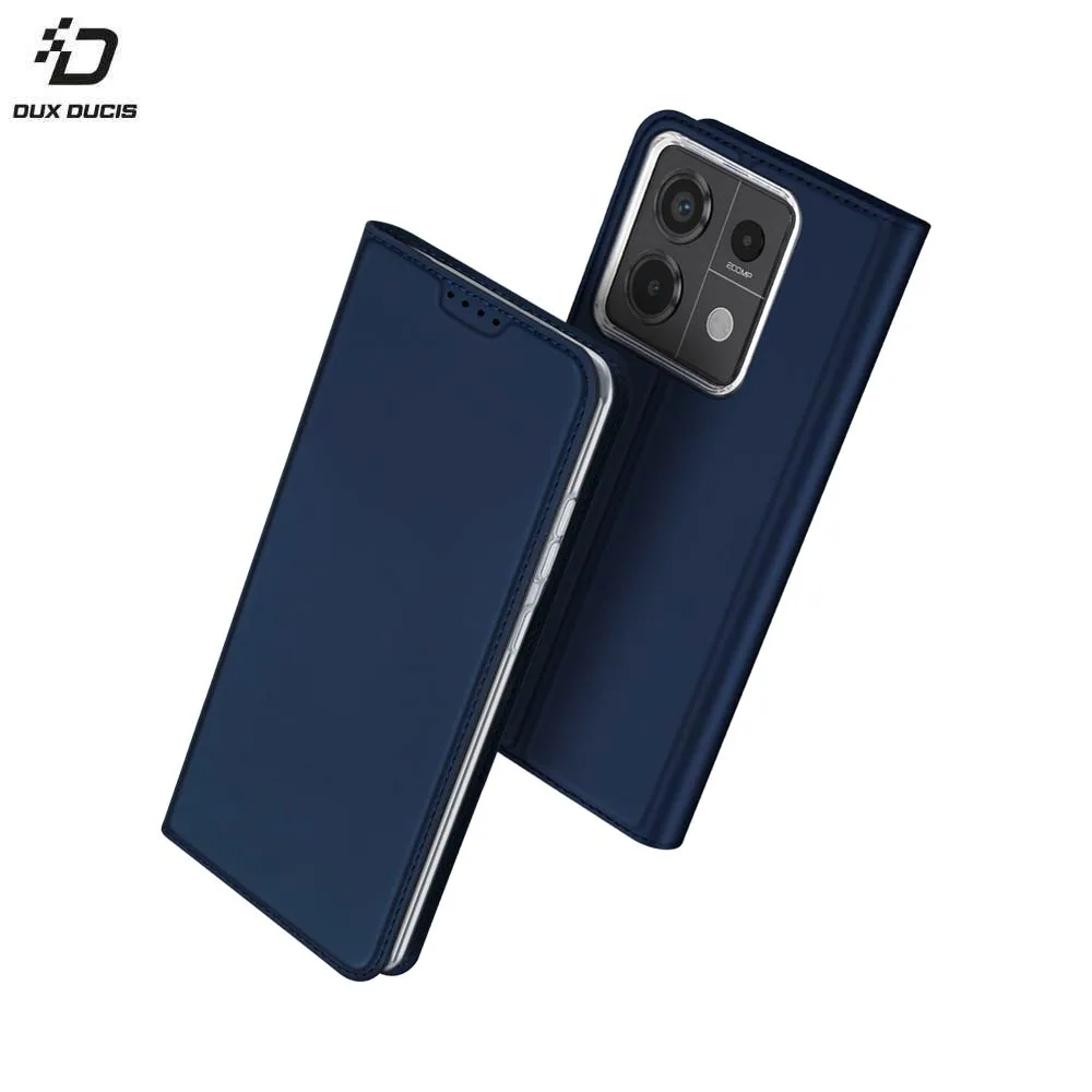 Housse Skin Pro Dux Ducis Xiaomi Redmi Note 13 Pro 5G & Poco X6 5G Bleu