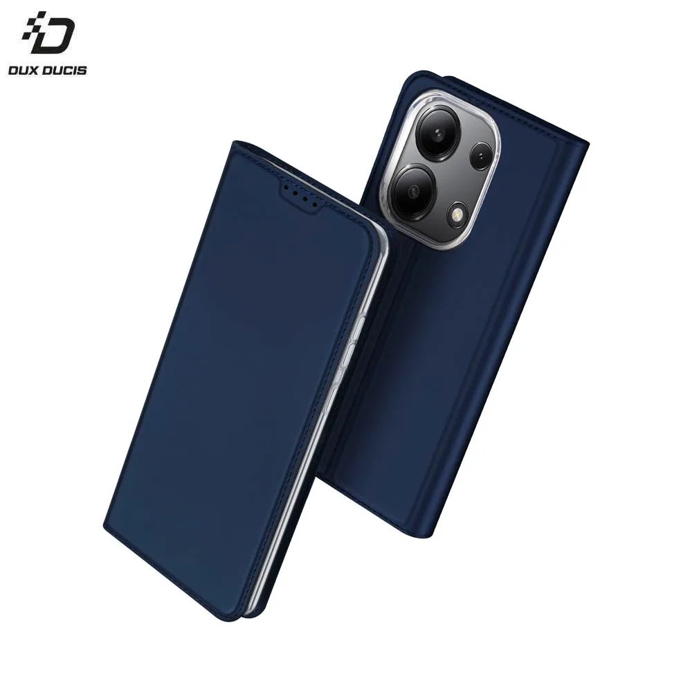 Housse de Protection Skin Pro Dux Ducis pour Xiaomi Redmi Note 13 4G Bleu