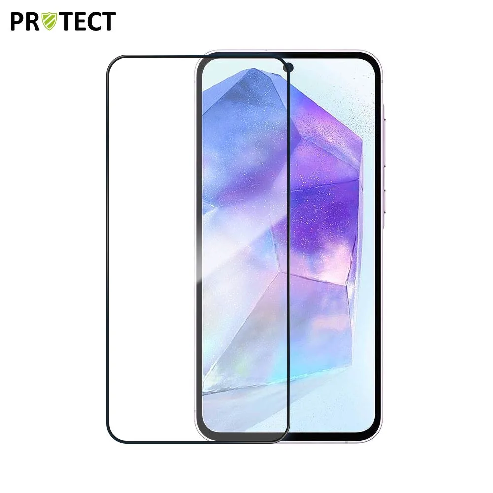 Verre Trempé Intégral PROTECT pour Samsung Galaxy A35 5G A356 Noir