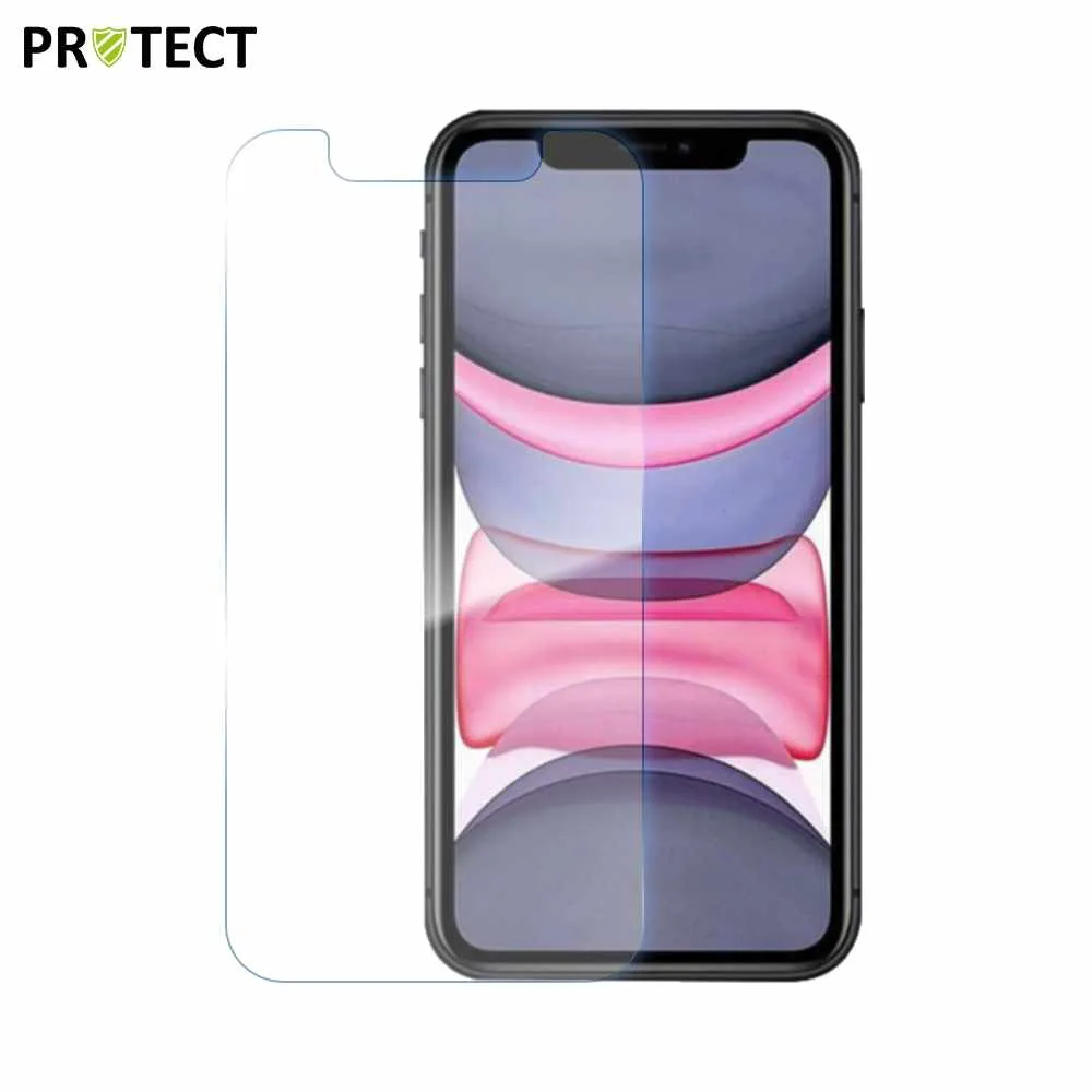 Pack Verre Trempé Classique PROTECT Apple iPhone 11 & XR x10 Transparent