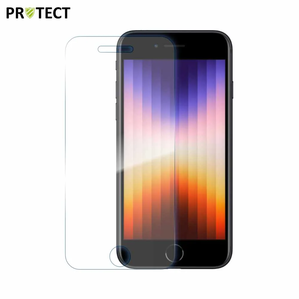 Verre Trempé Classique PROTECT pour Apple iPhone 6, 6S, 7, 8, SE 2 & SE 3 Transparent