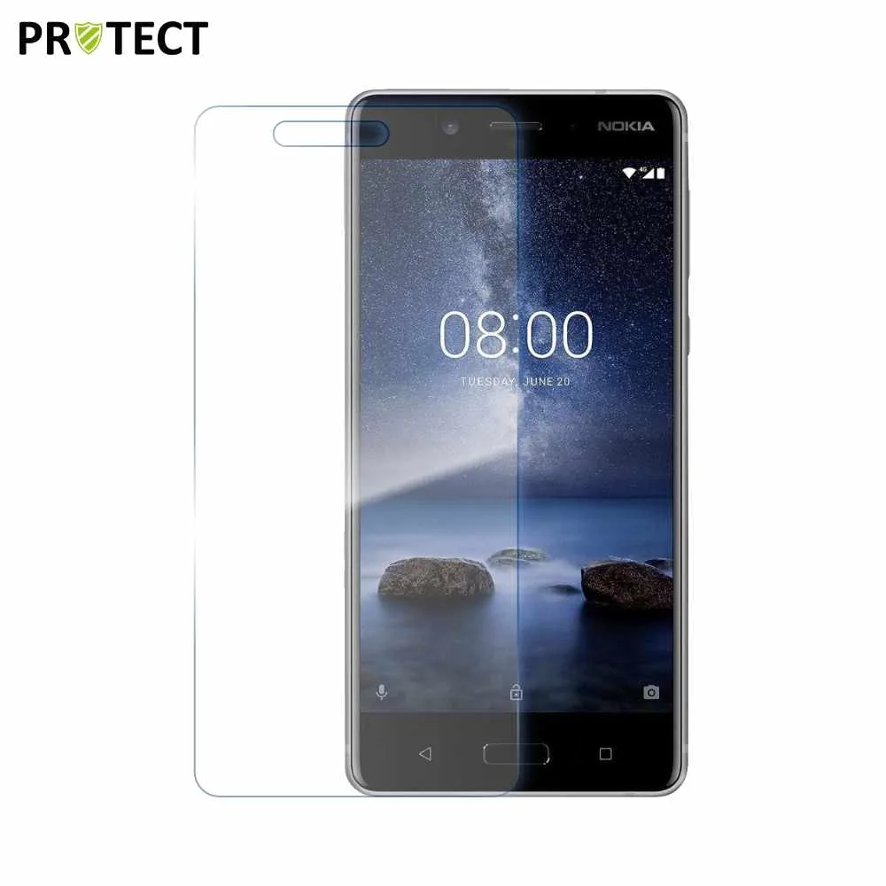 Verre Trempé Classique PROTECT Nokia 8 Transparent