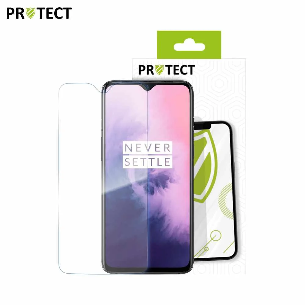 Verre Trempé Classique PROTECT pour OnePlus 7 Transparent — vue 2