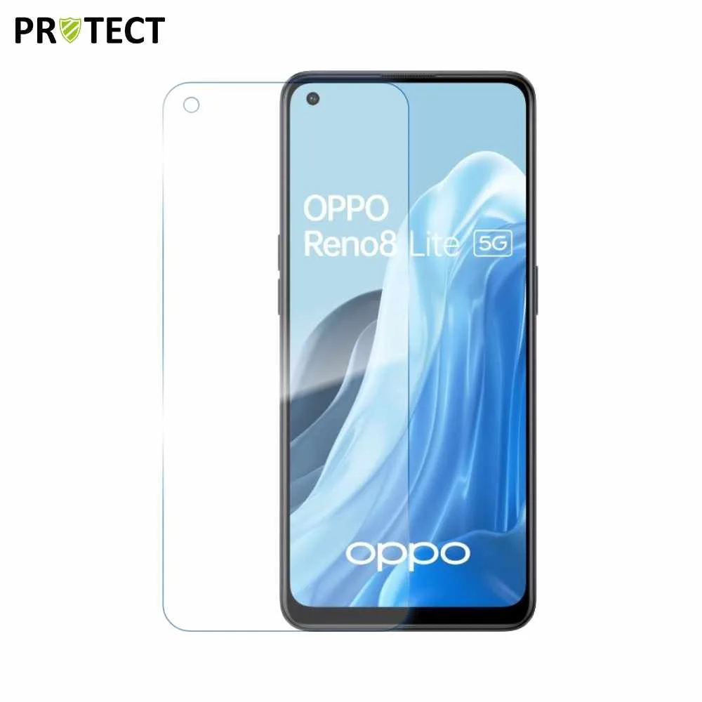 Verre Trempé Classique PROTECT pour OPPO Reno 8 Lite 5G Transparent