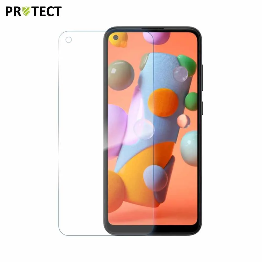 Verre Trempé Classique PROTECT pour Samsung Galaxy M11 M115/Galaxy A11 A115 Transparent