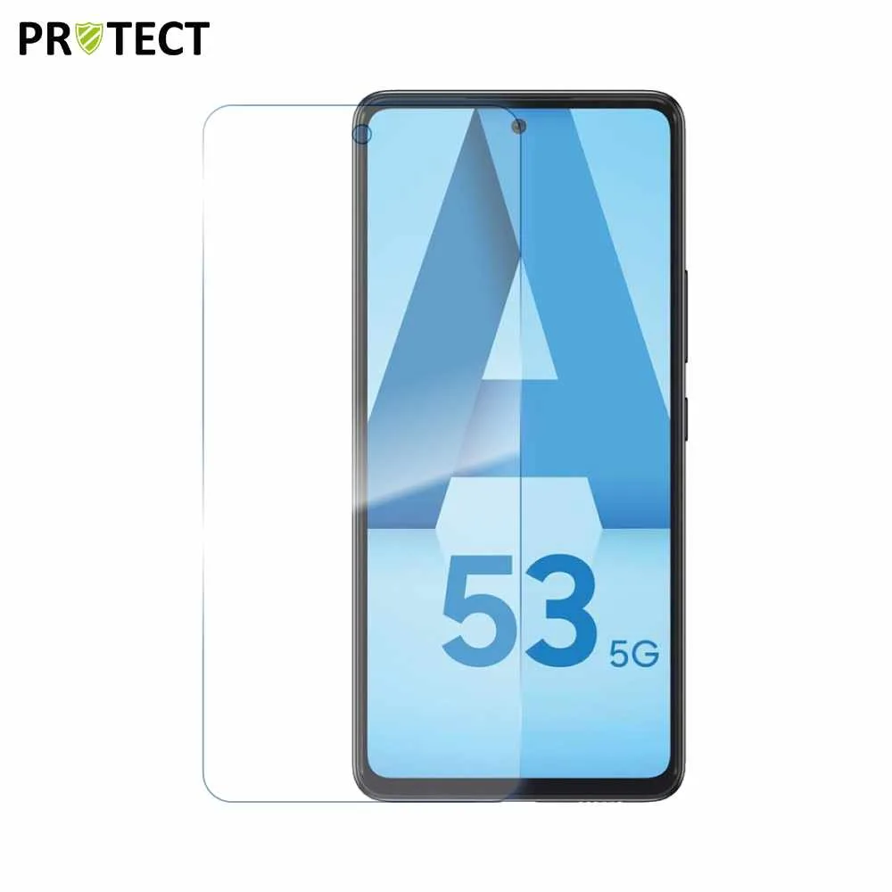 Verre Trempé Classique PROTECT pour Samsung Galaxy A53 5G Transparent