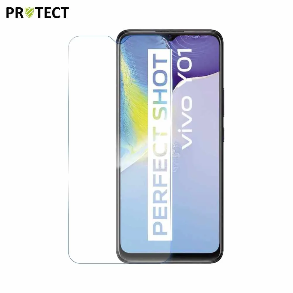 Verre Trempé Classique PROTECT pour Vivo Y01 Transparent