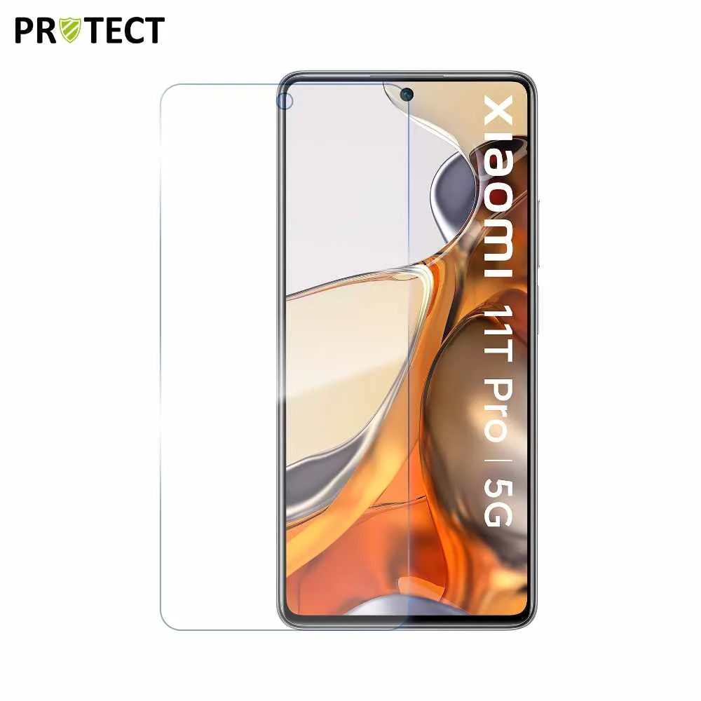 Verre Trempé Classique PROTECT pour Xiaomi 11T 5G & 11T Pro 5G Transparent