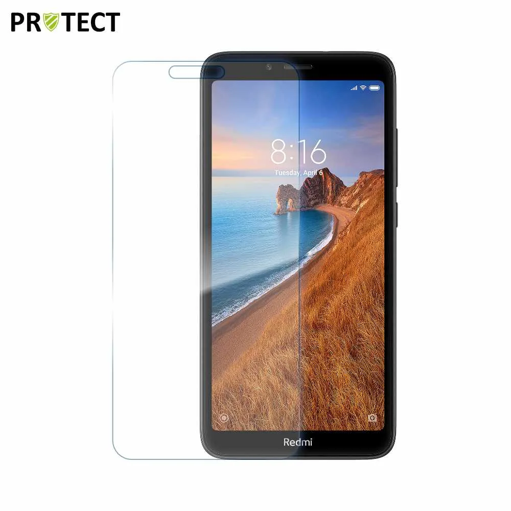 Verre Trempé Classique PROTECT pour Xiaomi Redmi 7A Transparent