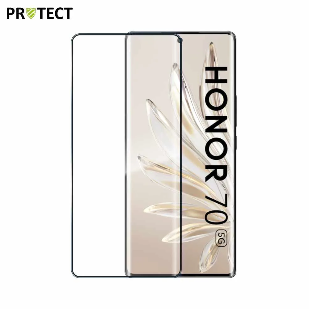 Verre Trempé Intégral PROTECT Honor 70 Noir