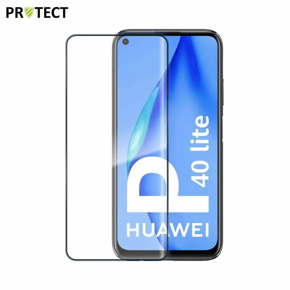 Verre Trempé Intégral PROTECT Huawei P40 Lite Noir