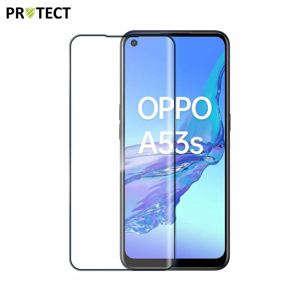 Verre Trempé Intégral PROTECT pour OPPO A53s 2020 & A53 4G 2020 Noir