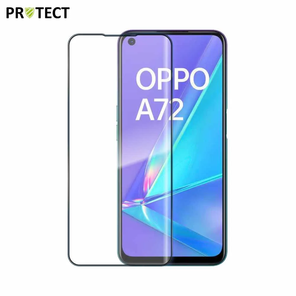 Verre Trempé Intégral PROTECT OPPO A72 4G Noir