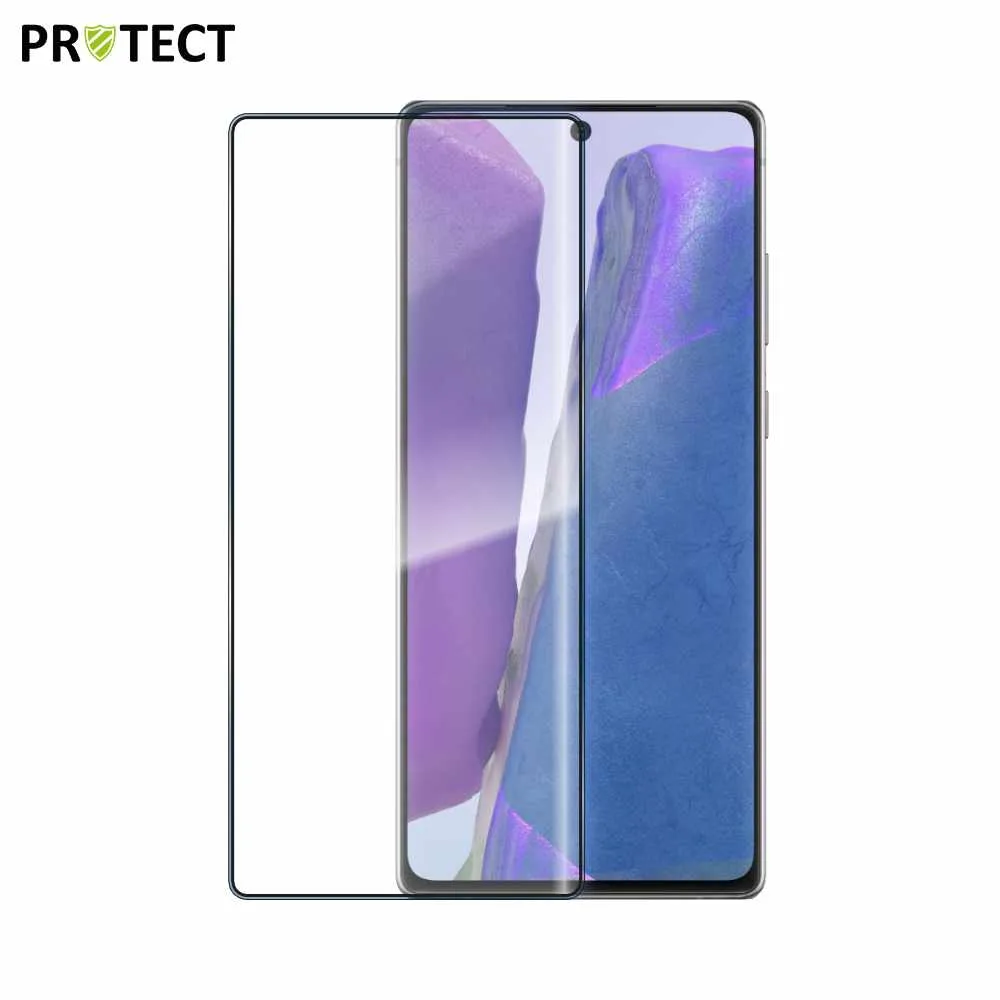 Verre Trempé Intégral PROTECT pour Samsung Galaxy Note 20 5G N981 & Note 20 N980 Noir