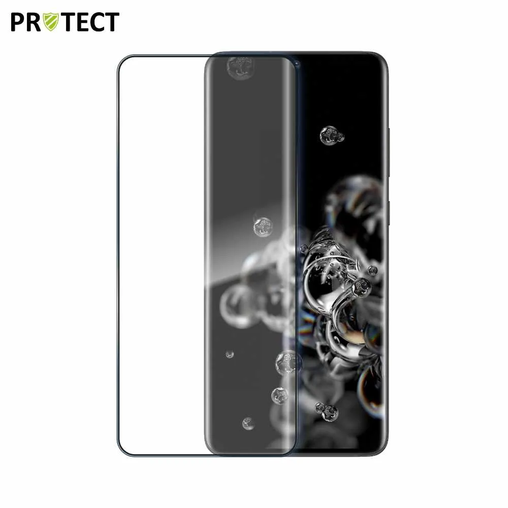 Verre Trempé Intégral PROTECT Samsung Galaxy S20 Ultra Noir