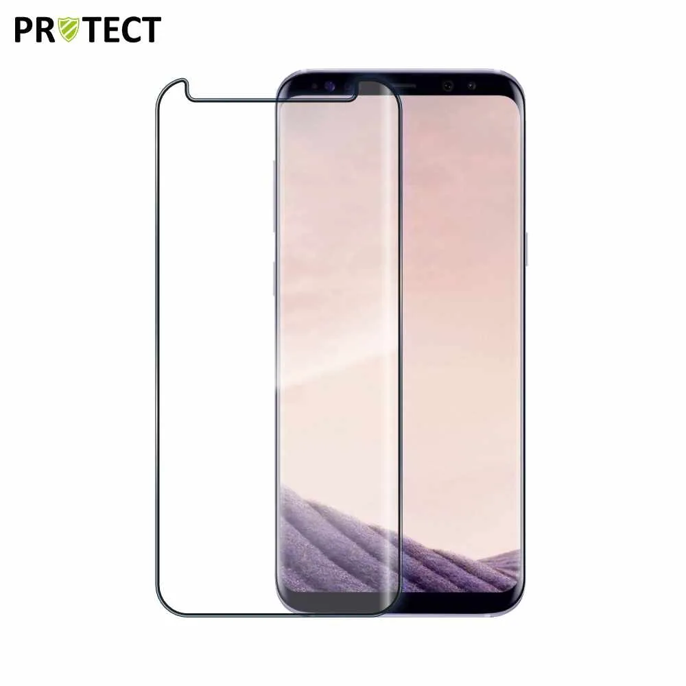 Verre Trempé Intégral PROTECT Samsung Galaxy S8 Plus Noir