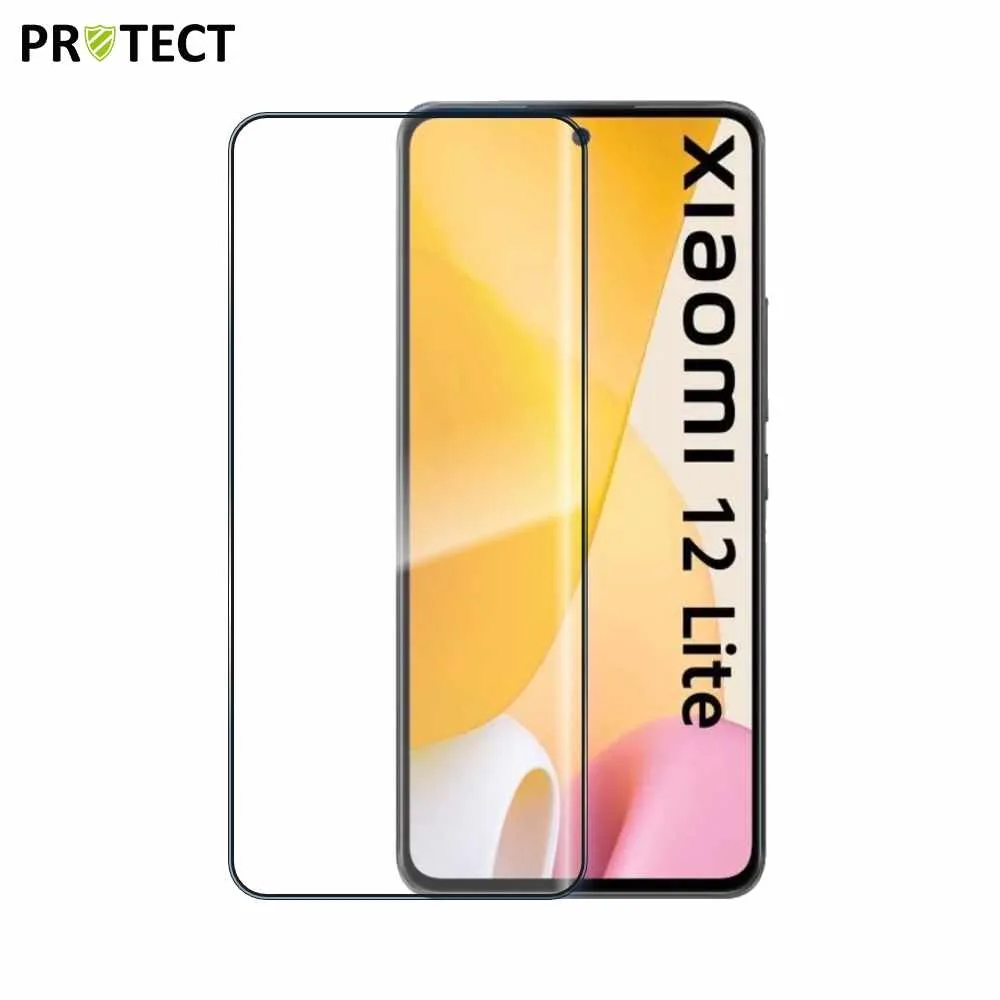 Verre Trempé Intégral PROTECT Xiaomi 12 Lite Noir