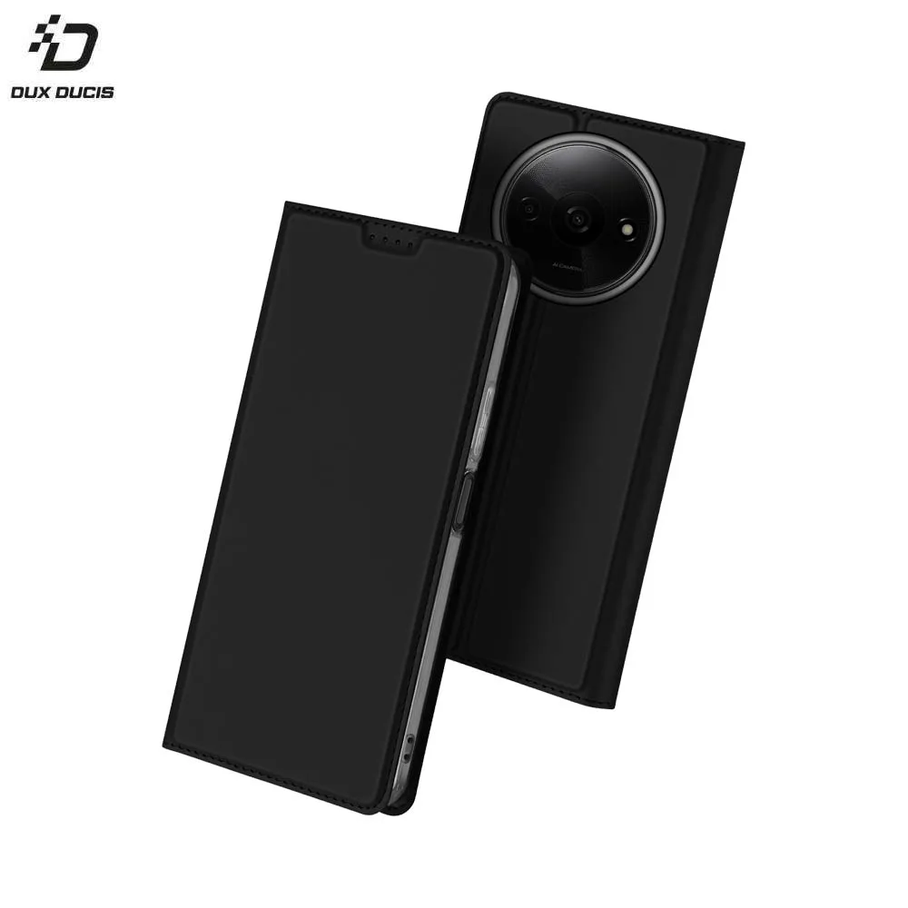Housse de Protection Skin Pro Dux Ducis pour Xiaomi Redmi A3 Noir
