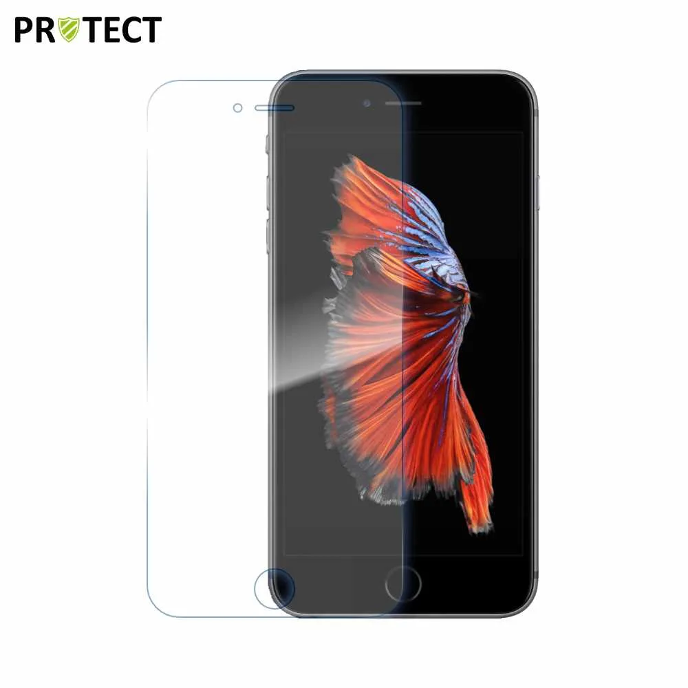 Pack Verre Trempé Classique PROTECT pour Apple iPhone 6 Plus, 6S Plus, 7 Plus & 8 Plus x10 Transparent