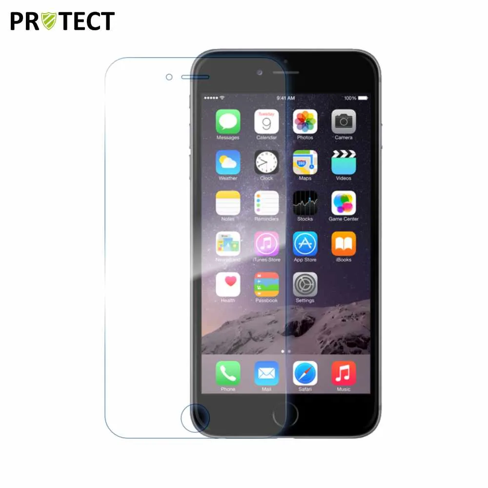 Verre Trempé Classique PROTECT pour Apple iPhone 6 Plus & 6S Plus Transparent