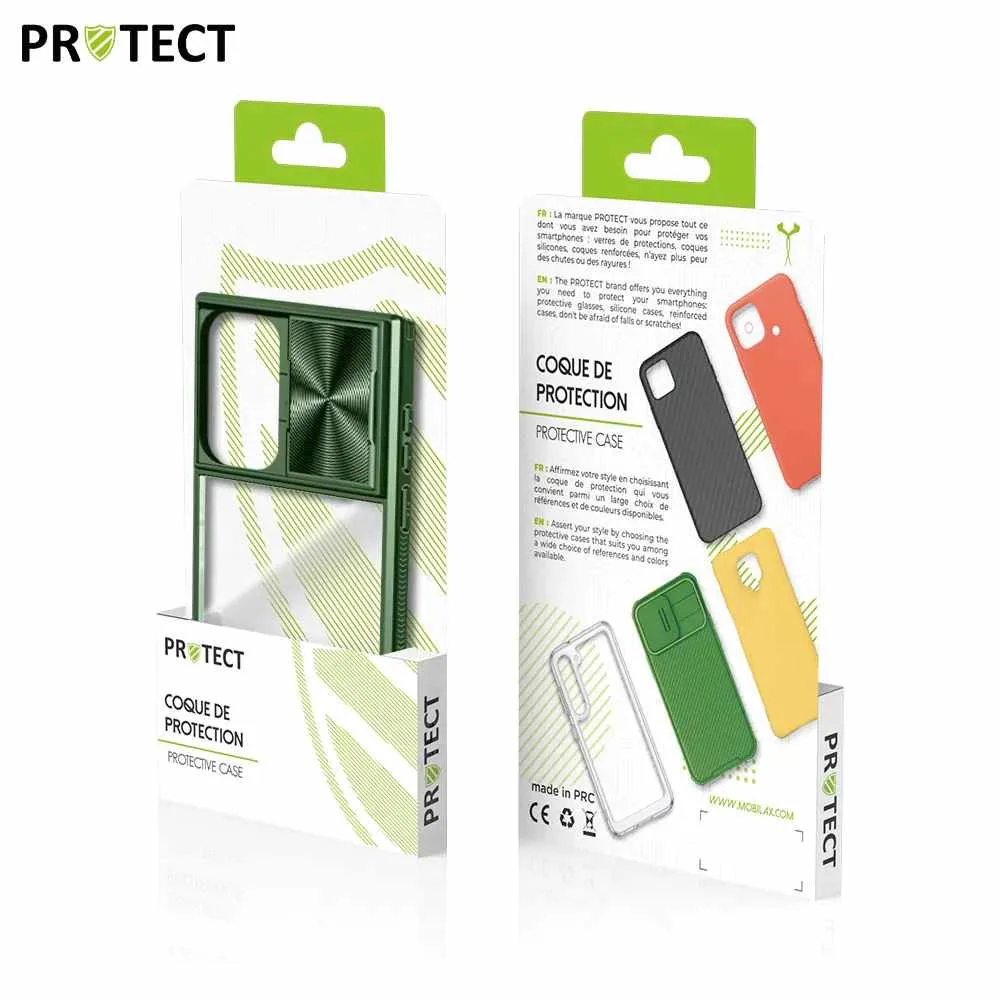 Coque de Protection IE027 PROTECT pour Samsung Galaxy S22 Ultra S908 Vert Foncé — vue 2