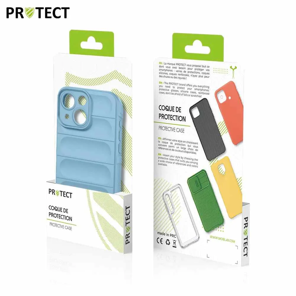 Coque de Protection IX008 PROTECT pour Apple iPhone 15 Bleu Clair — vue 2