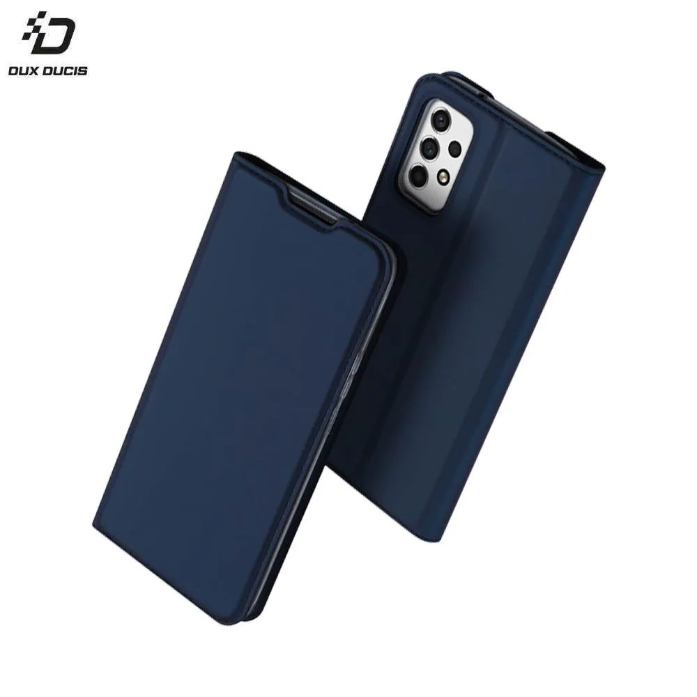 Housse Skin Pro Dux Ducis Samsung Galaxy A53 5G Bleu
