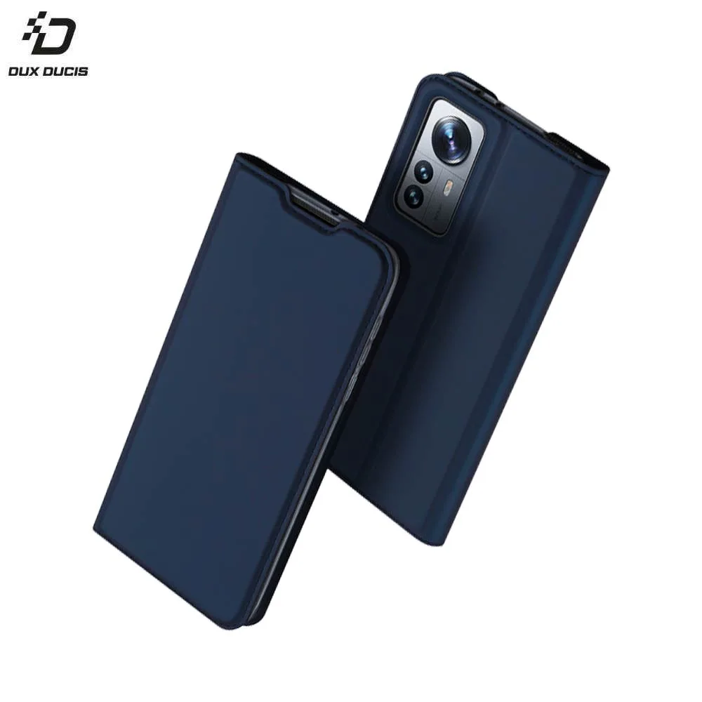 Housse Skin Pro Dux Ducis Xiaomi 12 Pro Bleu