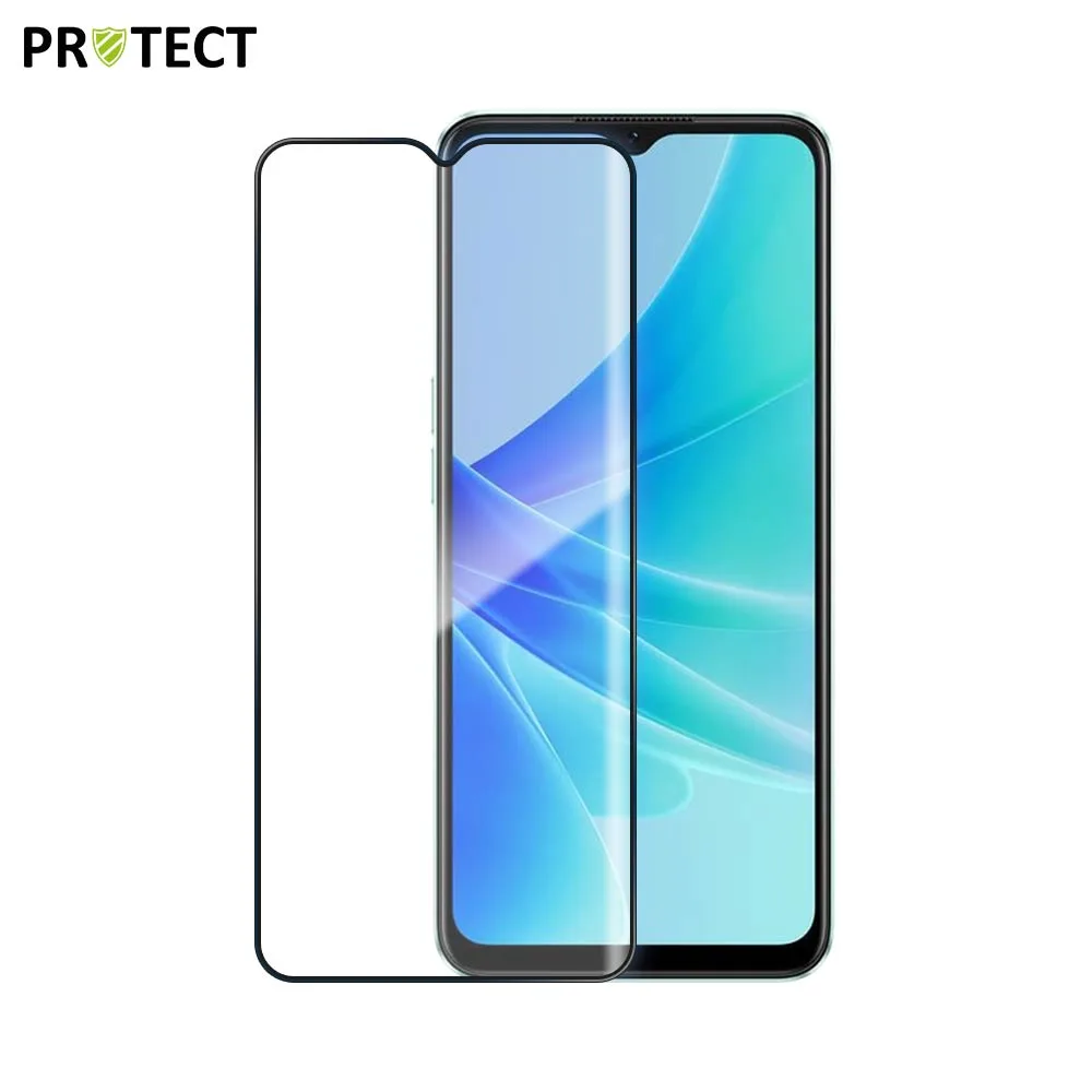Verre Trempé Intégral PROTECT pour OPPO A57 & A57s 4G Noir