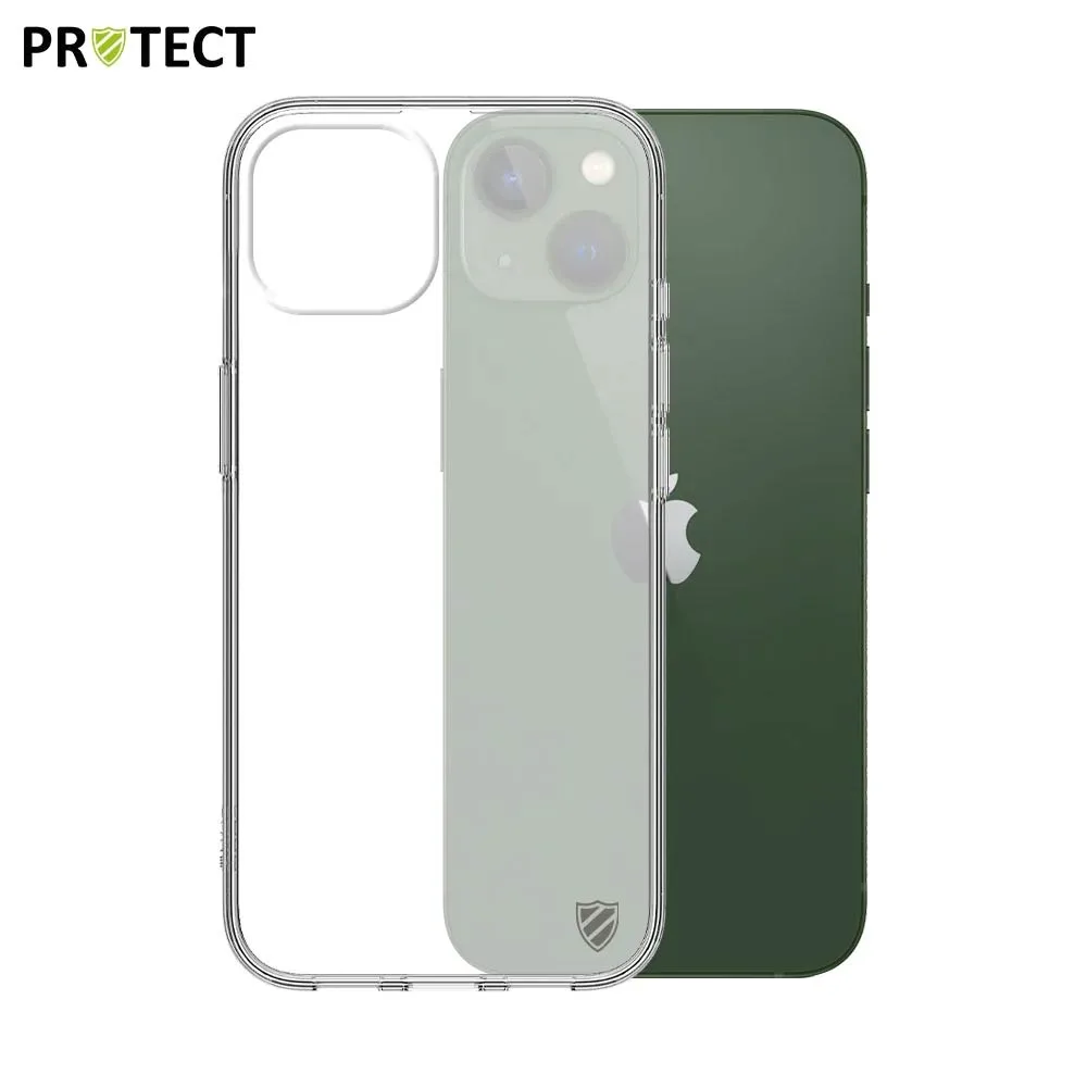 Coque Silicone PROTECT pour Apple iPhone 13 Transparent