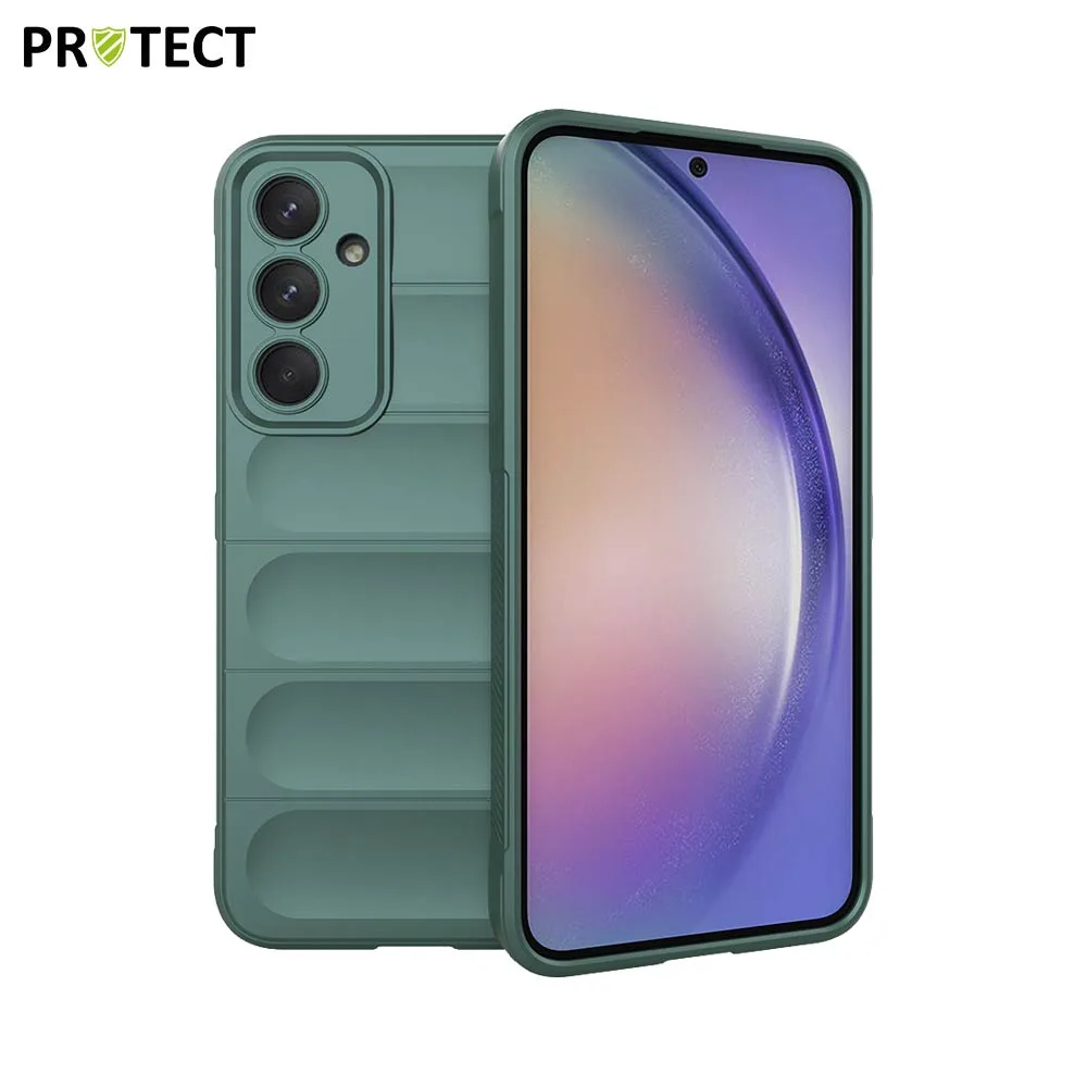 Coque de Protection IX008 PROTECT pour Samsung Galaxy A35 5G A356 Vert Foncé