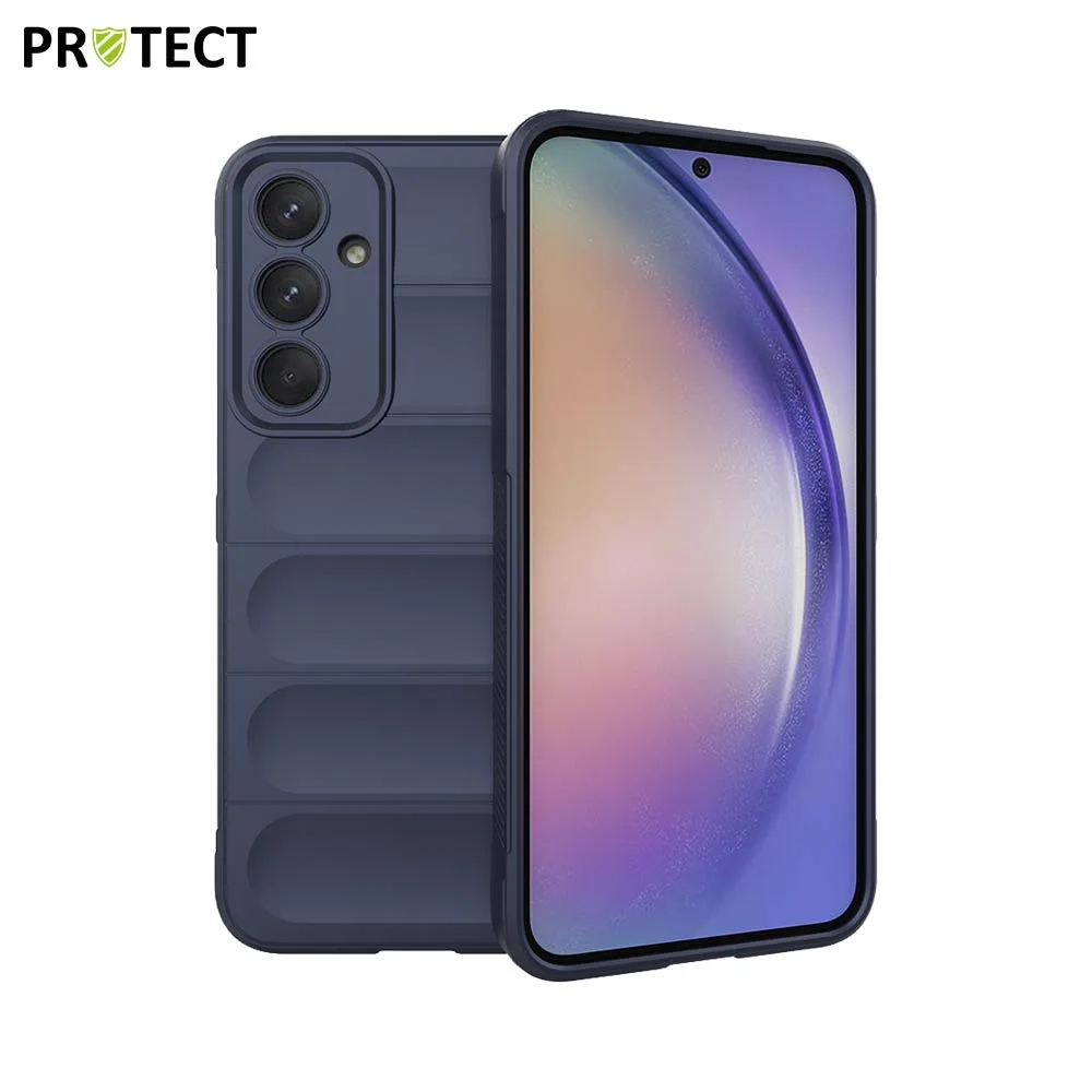 Coque de Protection IX008 PROTECT pour Samsung Galaxy A35 5G A356 Saphir