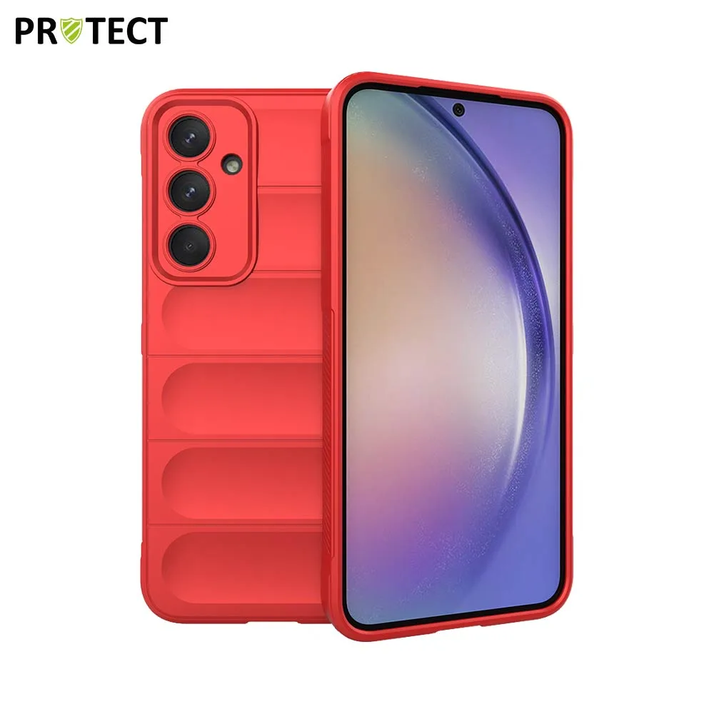 Coque de Protection IX008 PROTECT pour Samsung Galaxy A35 5G A356 Rouge